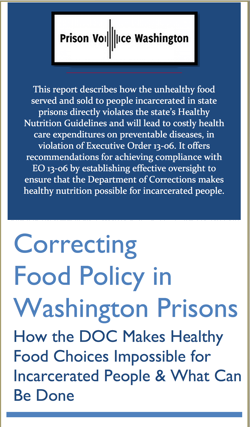Prison Voice Washington report cover
