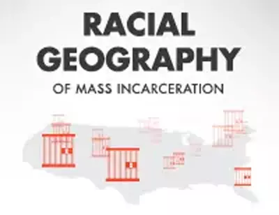 logo for the The Racial Geography of Mass Incarceration