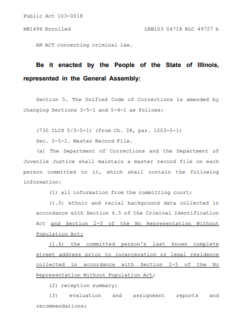 screenshot of Illinois bill