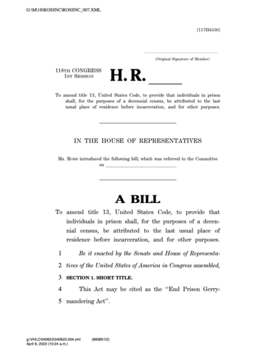screenshot of congressional bill