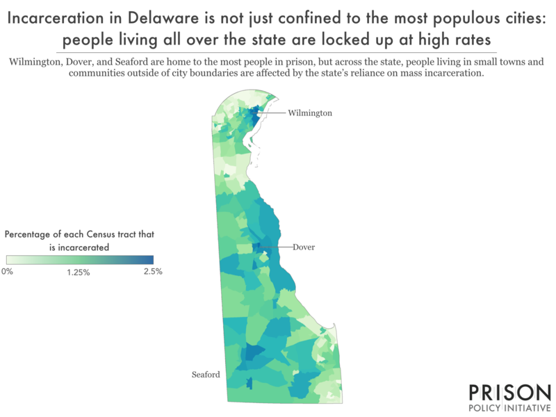 New Data Reveals Where People In Delaware Prisons Come From Prison   Deorigin Tracts Pressrelease 