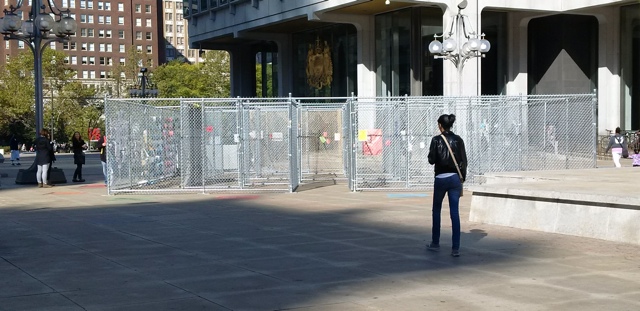 image of Sam Durant's Labyrinth installation