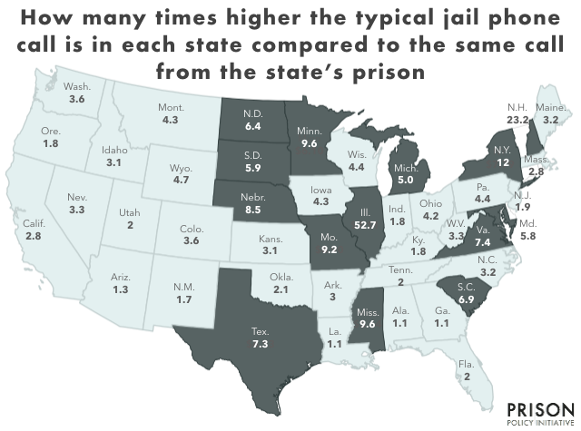 Extortionate Phone Fees Cut Off US Prisoners