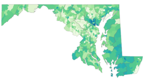 thumbnail of Maryland census tract map