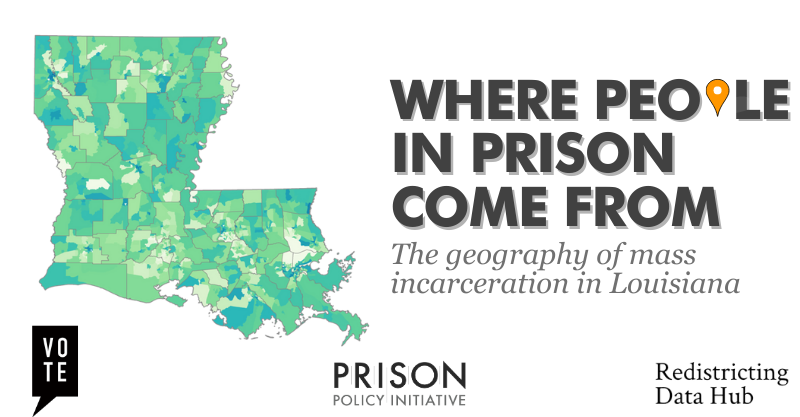 New Data Reveals Where People In Louisiana Prisons Come From Prison Policy Initiative