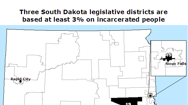 South Dakota Legislative Districts Map